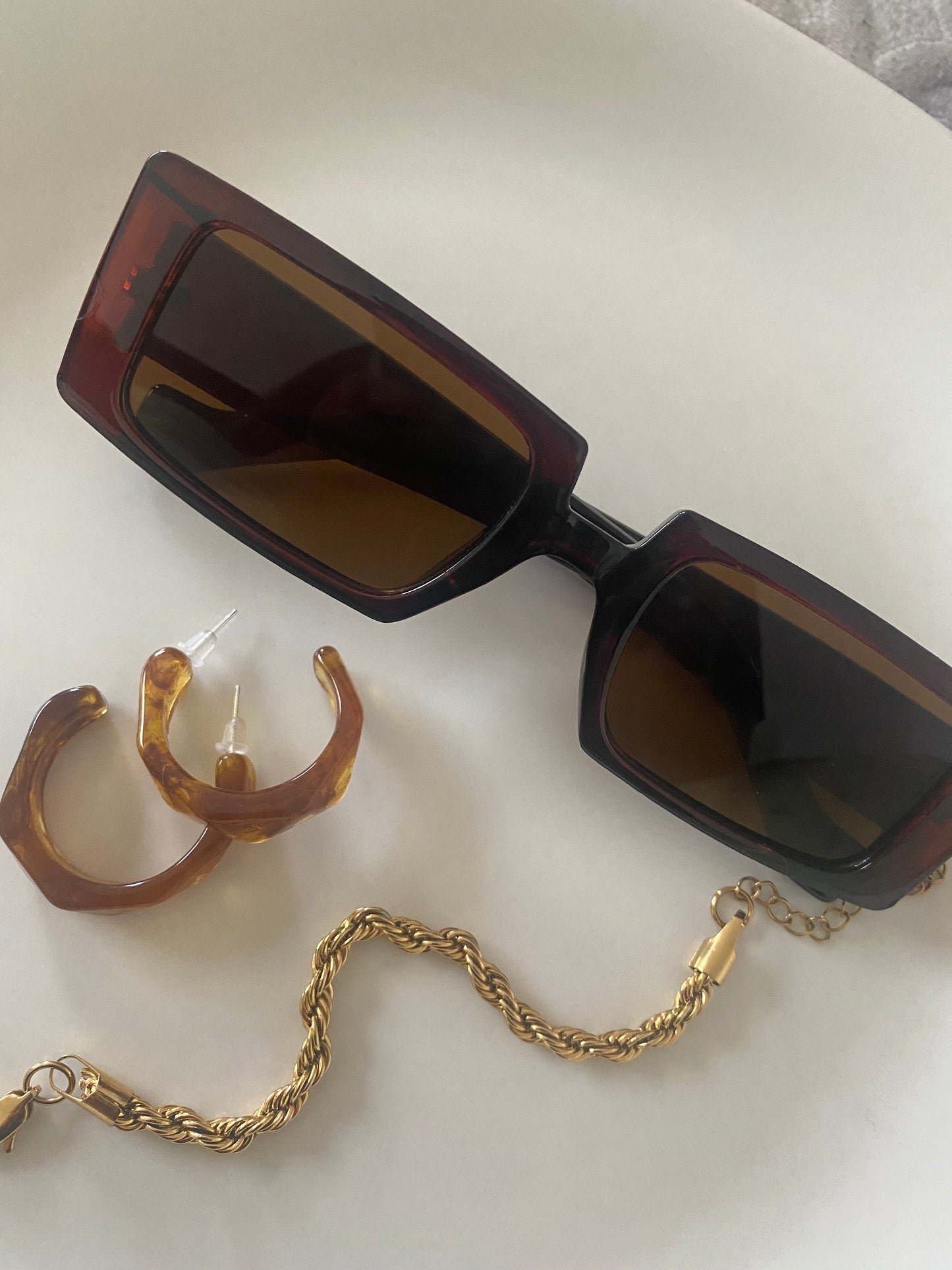 Dark Chocolate Chic Sunglasses